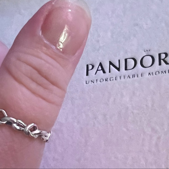 Knotted ring by Pandora sz 60 - Picture 4 of 6